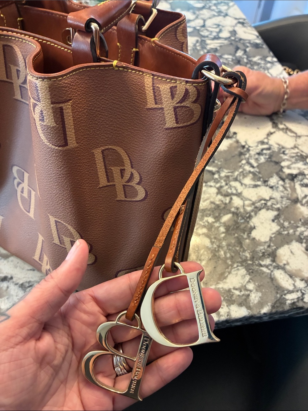 Monogram Barlow Satchel - Picture 10 of 11